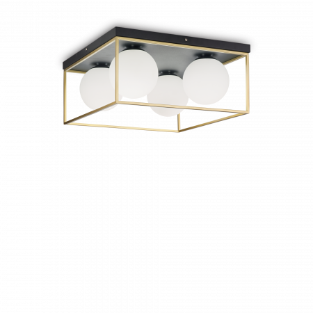 Plafoniere - PLAFONIERA CLASICA LINGOTTO PL4 - IDEAL-LUX