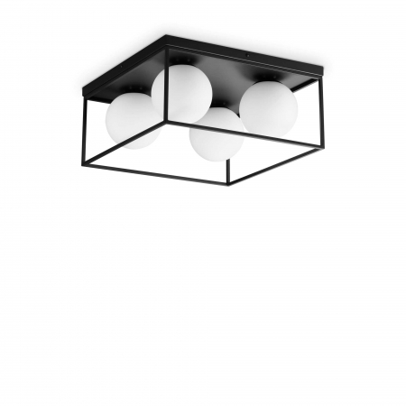 Plafoniere - PLAFONIERA CLASICA LINGOTTO PL4 - IDEAL-LUX