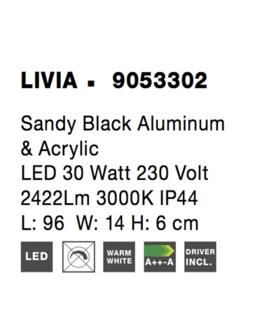 LIVIA aplica -  9053302 - Sandy White Aluminium & Acrylic [5]