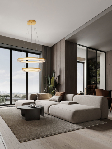 Lustre simple (suspensie) - LUANA