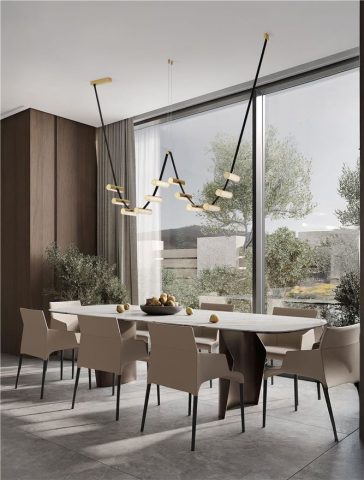 Lustre simple - Luma  - Suspensie moderna LED 52W