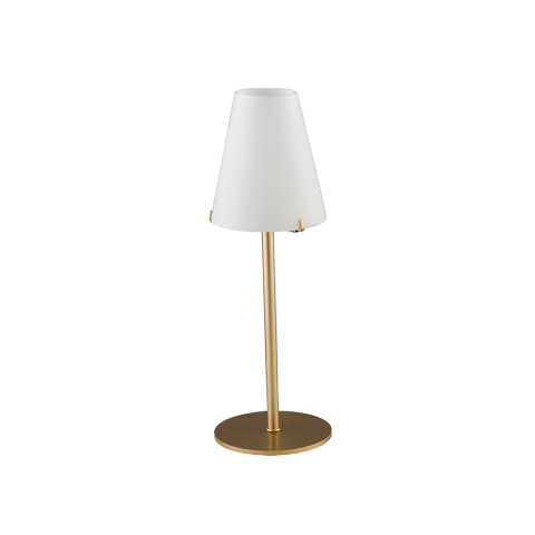 Lămpi - LUME CANTO ORO/BIANCO 1XG9 12X12X35CM