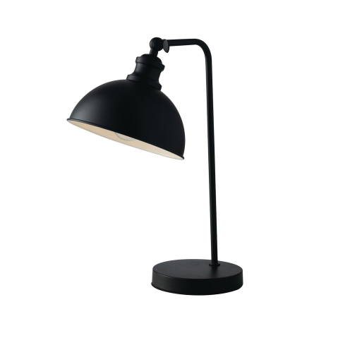 LUME CHARLESTON NERO 1XE27 16X27X43CM