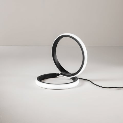Decorative - LUME ENDLESS LED 10W ALLUMINIO COLORE NERO CCT+DIM 18X18X20.5CM