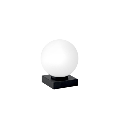 Lămpi - LUME ENOIRE NERO/OPALE 1XE14 14X14X17,5CM