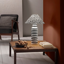 Decorative - LUME KENYA IN CERAMICA 1XE14 MISURA TOTALE D35XH49,8CM