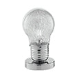 Lămpi - LUME LAMPADINA CROMO 1XE14 15X28CM