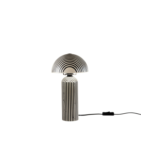 Lămpi - LUME TANZANIA IN CERAMICA NERO 1XE14 MAX 25W MISURA TOTALE D20XH32,1CM