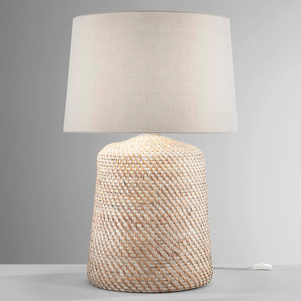 Lume THONET in rattan Bej, Alb