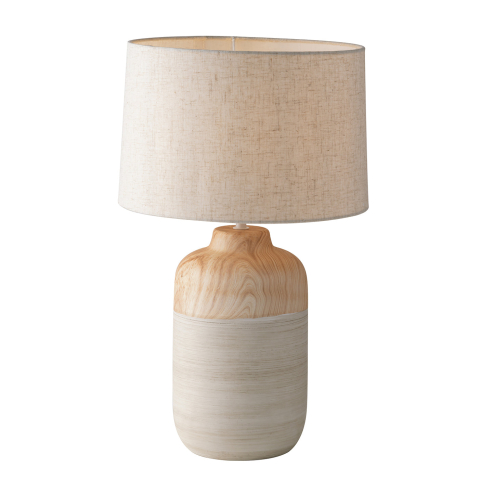Decorative - LUME WOODY AVORIO 1XE27 30X49CM