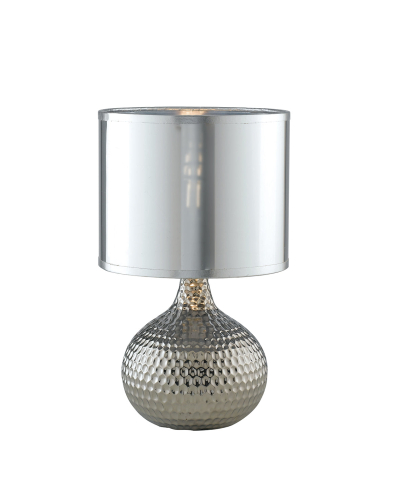 Lămpi - LUMETTO PULSAR SILVER 1XE27 1XE14 22X22X35CM