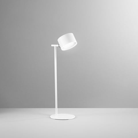 Decorative - LUMETTO RICARICABILE LED TESLA BIANCO TESTA MAGNETICA 4W 186LM RGB+CCT INCLUSO BASETTA PER APPLIQUE