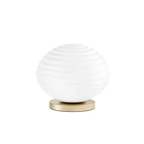 Lămpi - LUMETTO RIPPLE ORO 1XE27 32X32X28CM