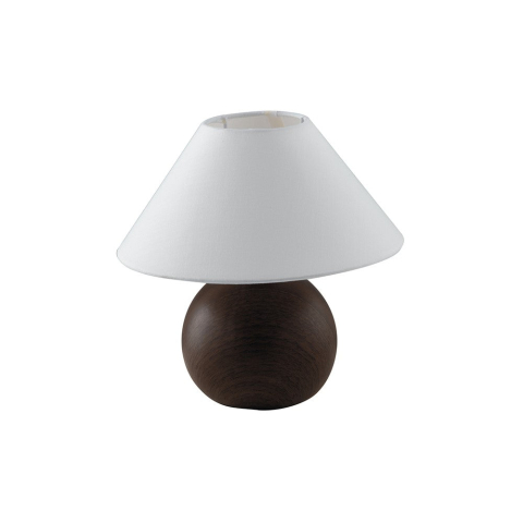 Lămpi - LUMETTO ROVERE LEGNO ROVERE/BIANCO 1XE14 23X23CM