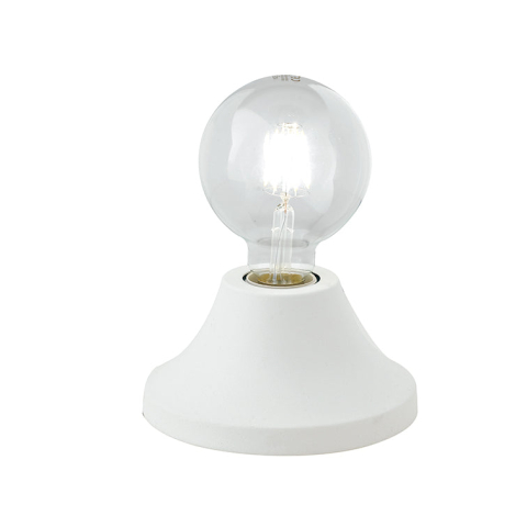 Lămpi - LUMETTO VESEVUS BIANCO 1XE27 15X15X8CM
