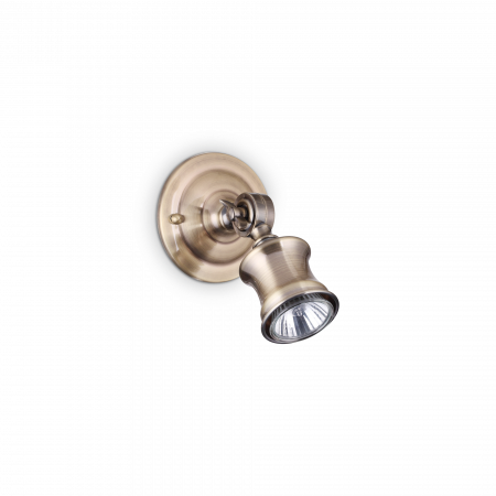 Aplice - APLICA CLASICA BARBER AP1 BRUNITO - IDEAL-LUX