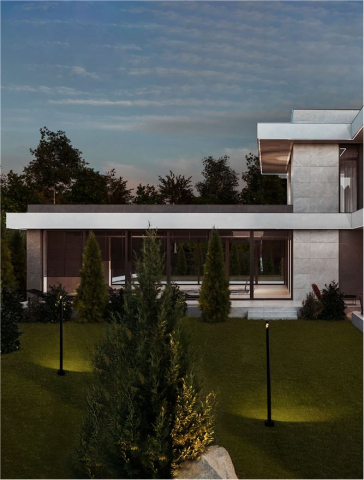 LUXOR stalp exteriori mare 9060250