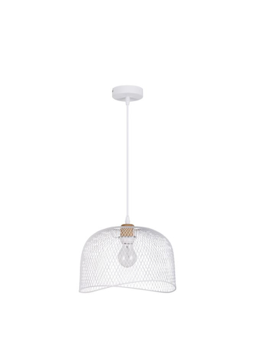 LYRON suspensie SP1 - 9555802 - Matt White Metal Natural Wood [1]