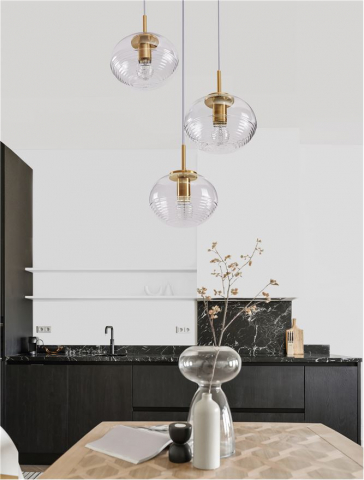Lustre simple - Maeve SP3 - suspensie alama- Nova Luce