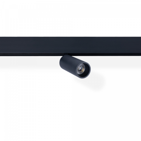 Magnetic track LED spotlight - 48V - 20W - DALI-2 dimmable CCT - Black [3]