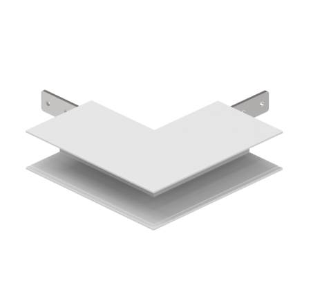  Accesorios - CONEXIÓN SUP. EN L PARED/PARED EXTERNA BLANCO