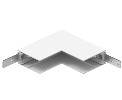  Accesorios - CONEXIÓN SUP. EN L PARED/PARED INTERNA BLANCO