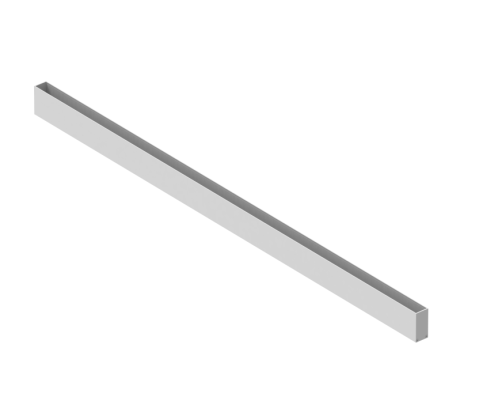  Accesorios - CARRIL SUPERFICIE 1M BLANCO