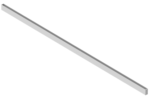  Accesorios - CARRIL SUPERFICIE 2M BLANCO
