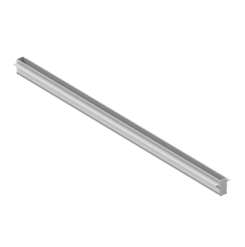  Accesorios - CARRIL EMPOTRAR 1M BLANCO