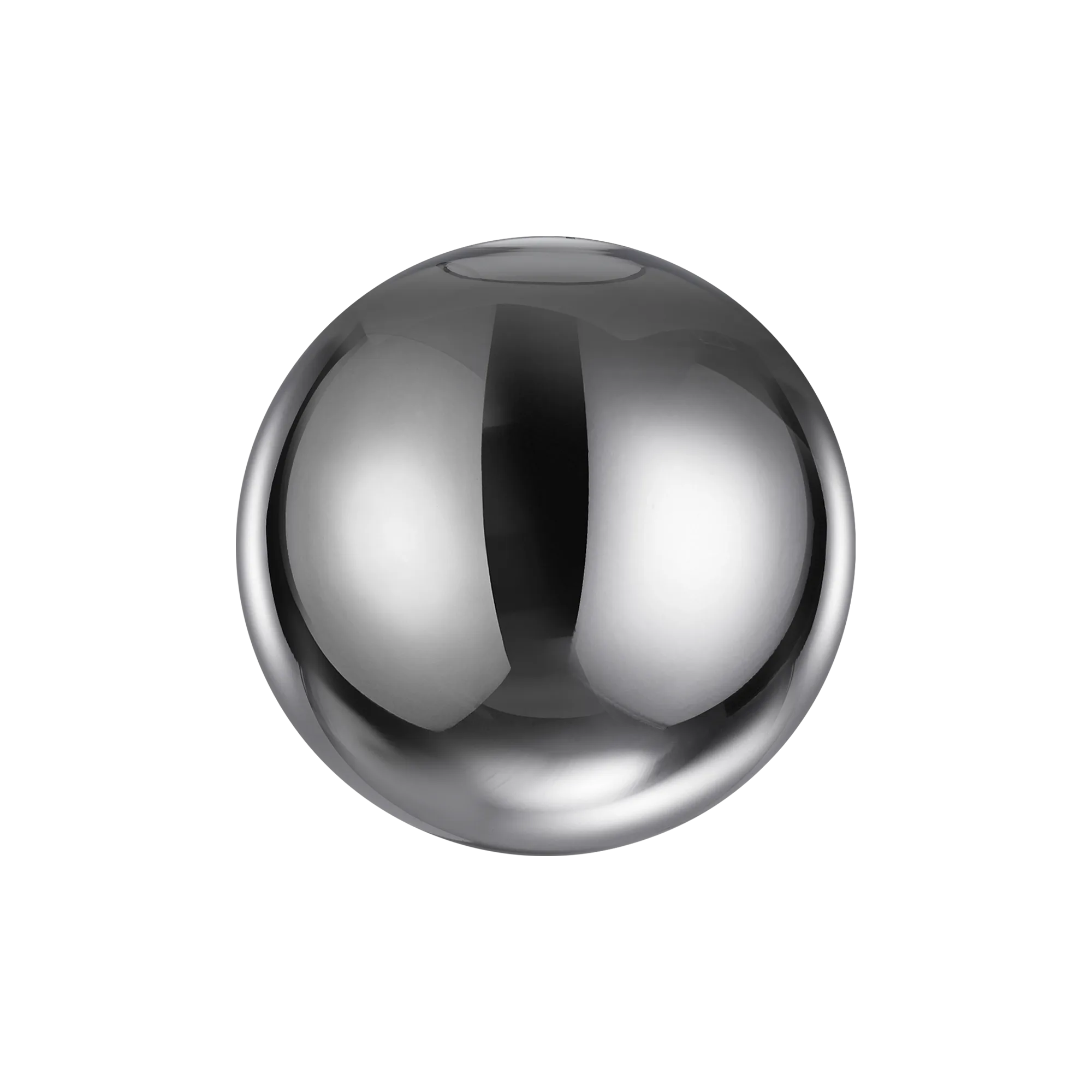 Lustre simple - MAPA VETRO D30 Crom - sticla pentru suspensie moderna