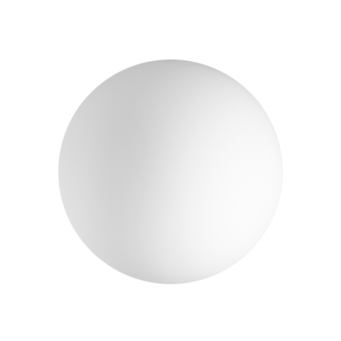 Lustre simple - MAPA VETRO D40 BIANCO - sticla pentru suspensie moderna