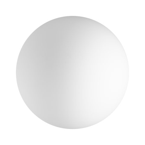 Lustre simple - MAPA VETRO D50 BIANCO - sticla pentru suspensie moderna