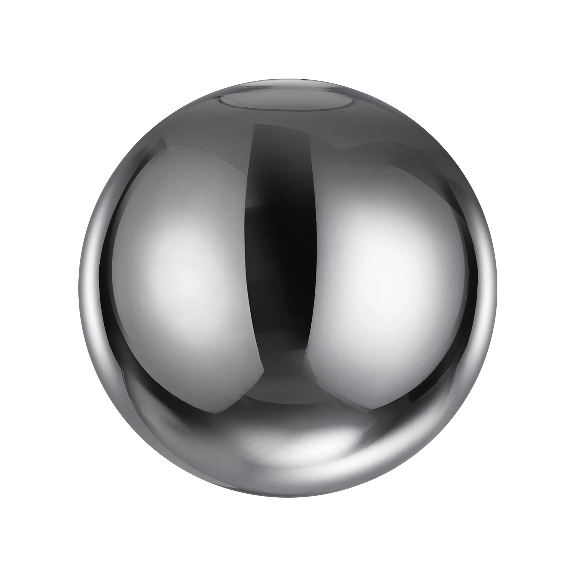 Lustre simple - MAPA VETRO D50 Crom - sticla pentru suspensie moderna