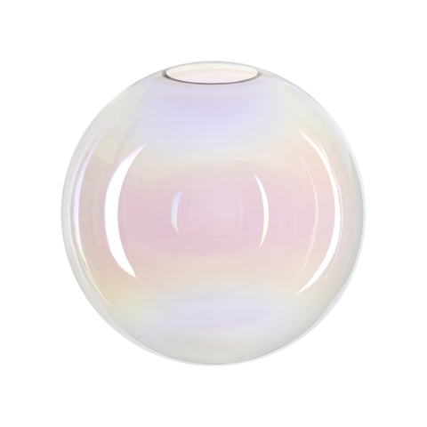 Lustre simple - MAPA VETRO D50 IRIDE - sticla pentru suspensie moderna