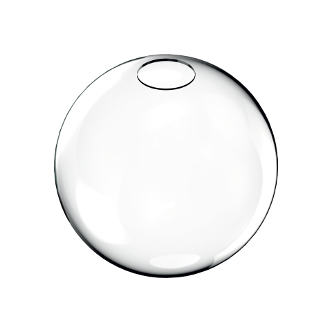 Lustre simple - MAPA VETRO D50 TRASPARENTE