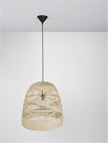 MARLO suspensie SP1 - 9586504 - Natural Ratan Black Fabric Wire & Base [4]