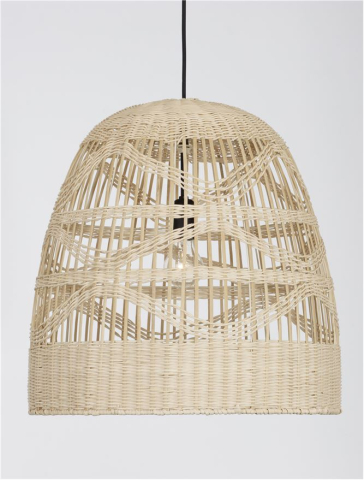 MARLO suspensie SP1 - 9586504 - Natural Ratan Black Fabric Wire & Base [5]