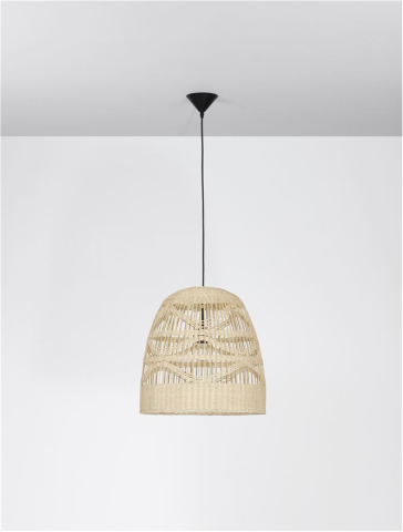 MARLO suspensie SP1 - 9586504 - Natural Ratan Black Fabric Wire & Base [2]