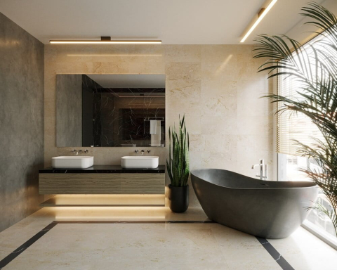 MAXLIGHT C0243 Aplice TAMPA 120CM 36W IP44 3000K [6]