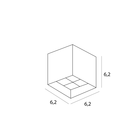 MAXLIGHT C0251 Plafoniera  X-LINE 5W [3]