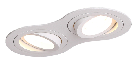 Corpuri pt interior - MAXLIGHT H0083 SPOT INCASTRAT SIGNAL II ALB