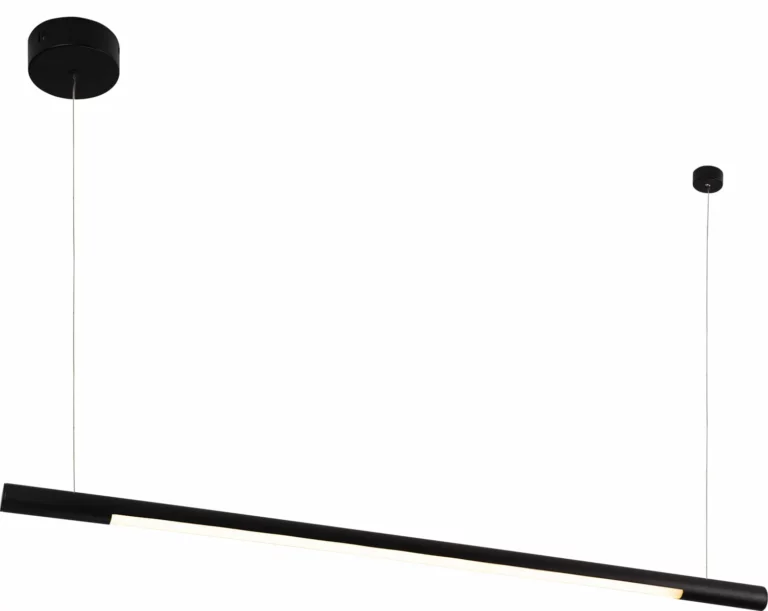 Suspensie - MAXLIGHT P0354D Lustre simple ORGANIC HORIZON 100CM CZARNA ŚCIEMNIALNA-Suspensie