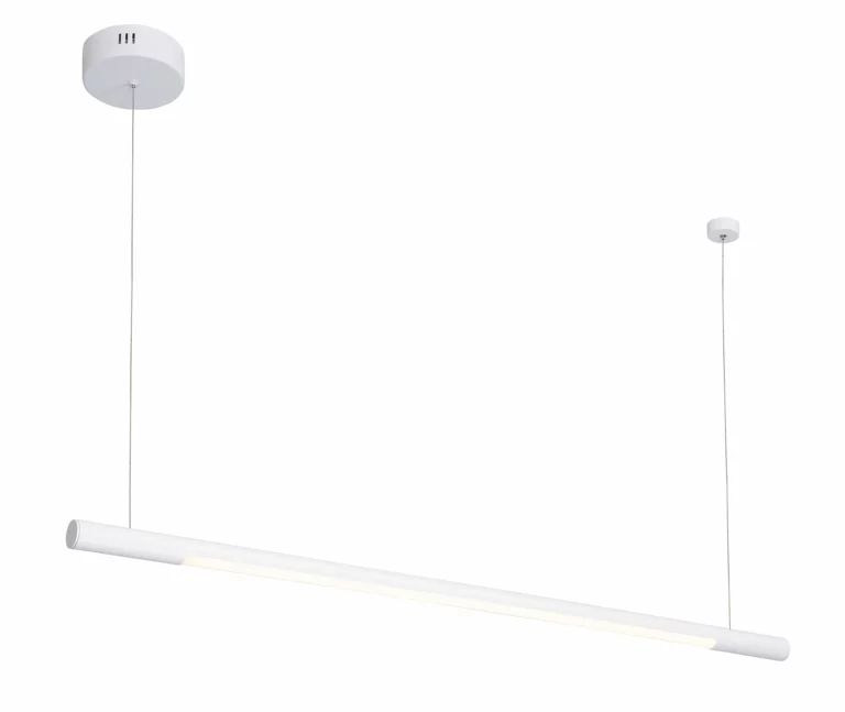 Suspensie - MAXLIGHT P0357 Lustre simple ORGANIC HORIZON 100CM BIAŁA-Suspensie