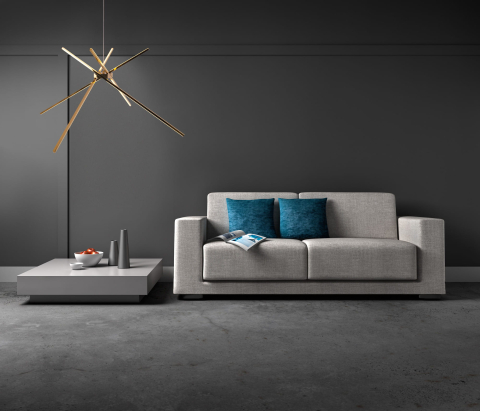 MAXLIGHT P0457 Lustre simple SPIDER auriu [2]