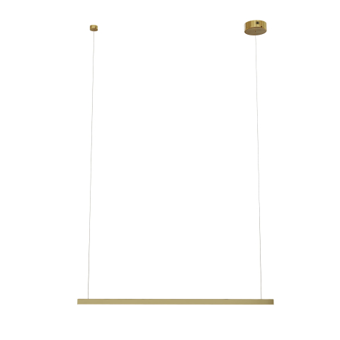 MAXLIGHT P0475D Lustre simple TRIO 1 Auriu periat