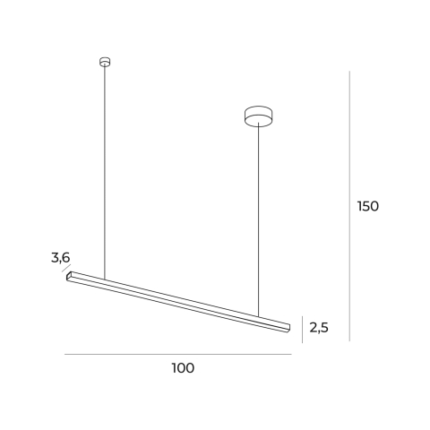 MAXLIGHT P0475D Lustre simple TRIO 1 Auriu periat [1]