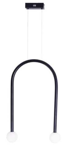 MAXLIGHT P0513 Lustre simple ENIGMA negru