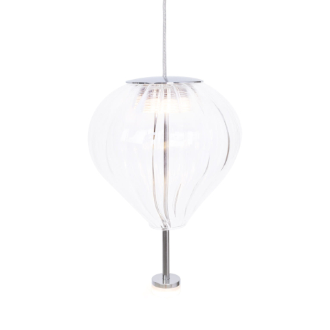 MAXLIGHT P0527 Lustre simple PALLONCINI 1 CLEAR GLASS [1]