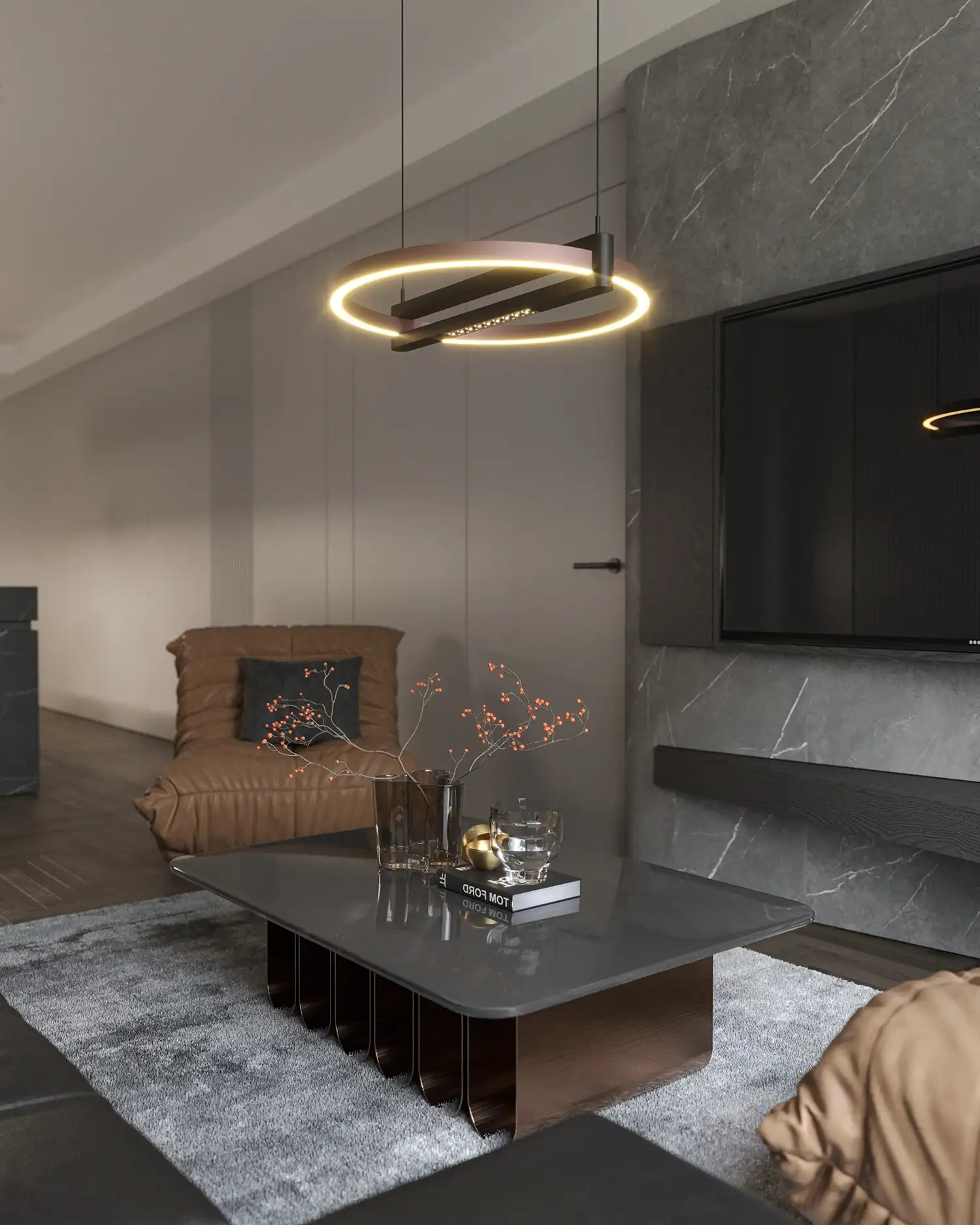 MAXLIGHT P0552 Lustre simple SINGAPUR ROUND [3]