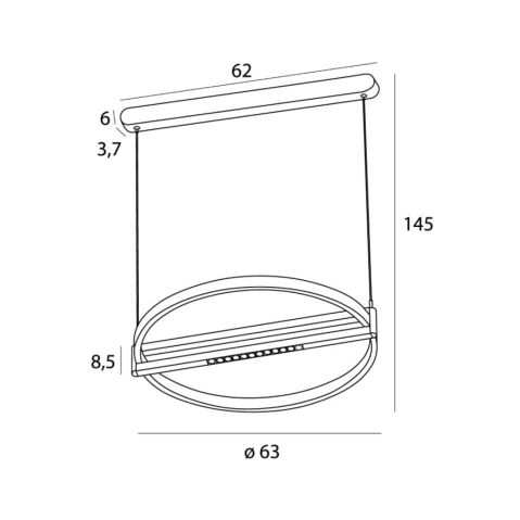 MAXLIGHT P0552 Lustre simple SINGAPUR ROUND [1]
